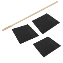 Conjunto Kit De Para Flauta Com Varetas E Pano