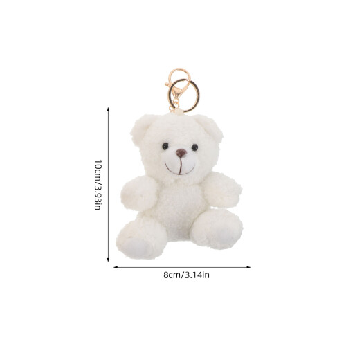 3Pcs Ursinhos Chaveiros De Pelúcia Para Presente 1