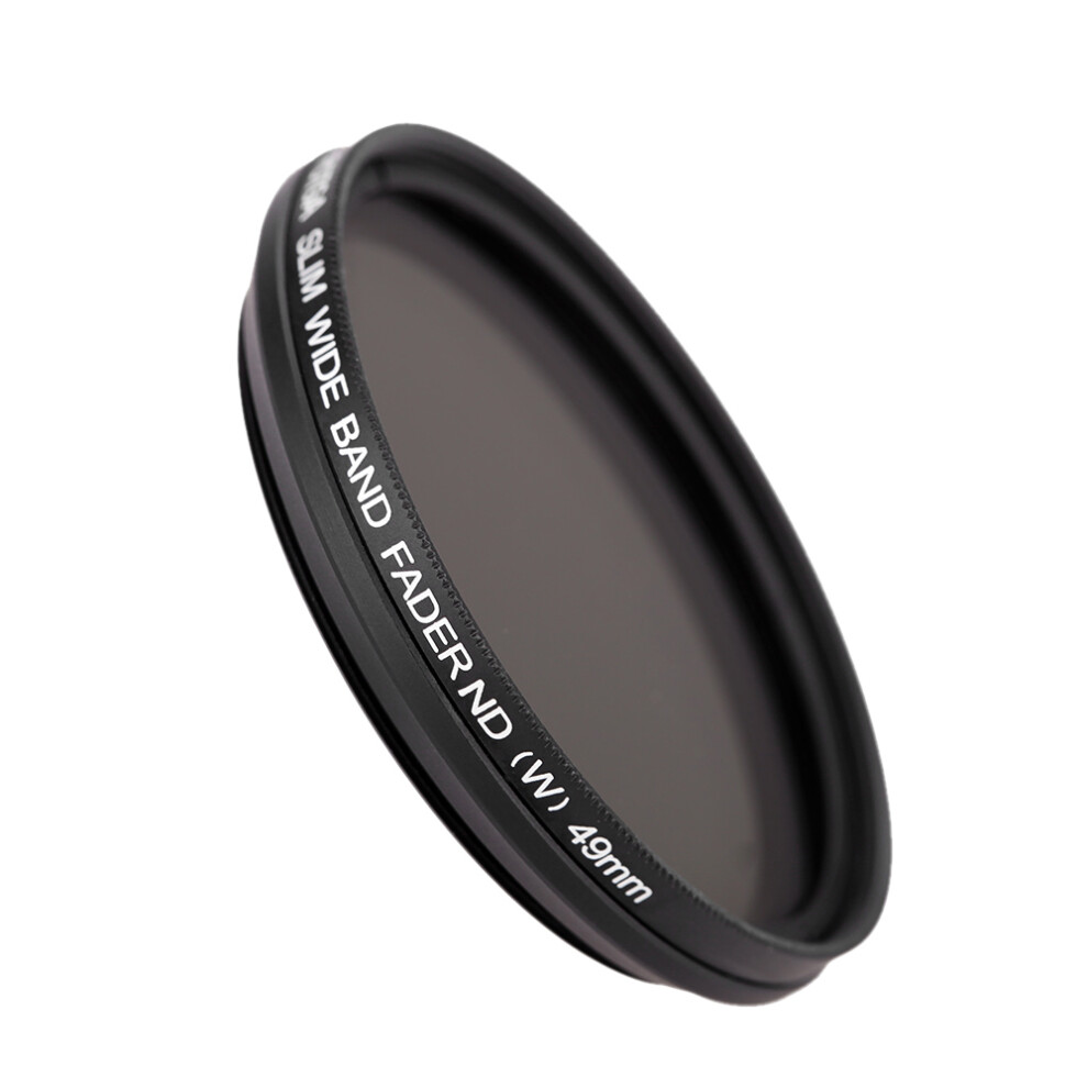 49Mm Slim Fader Variable Nd Filter Neutral Density Nd2 To Nd400 For Dslr Light 3091363146228
