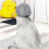 Cat Muzzle For Grooming Adjustable Breathable Mesh Cat Mask For Nail Clipping Grey Size M 5