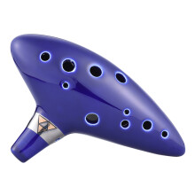 12 Hole Alto C Ceramic Ocarina Vessel Flute - Musical Artistry