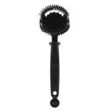 Cepillo de limpieza profesional para máquinas de espresso, cerdas de nailon duraderas para una limpieza eficaz, compatible con cabezales de grupo de