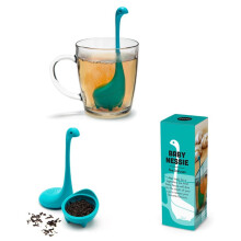 Infuseur à thé en matériau de qualité alimentaire, poignée ergonomique résistante à la chaleur pour l'infusion du thé en vrac, design unique