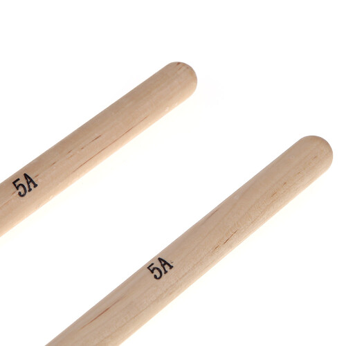 Professional 5A Maple Drumsticks Smooth Handle Lightweight Design 1