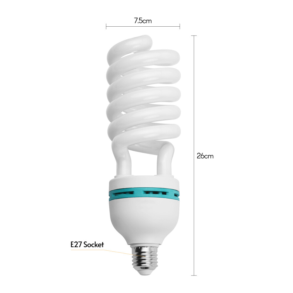135W 5500K E27 Bulb: Ideal For Product Photography & Studio Use Light 9441363151038