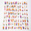 100pcs Painted HO Scale 1:100 Model People Figures for Train Layouts 1