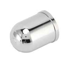 Chrome ABS Trailer Hitch Ball Cover for 50mm/2in & 1‑7/8in Hitch Balls