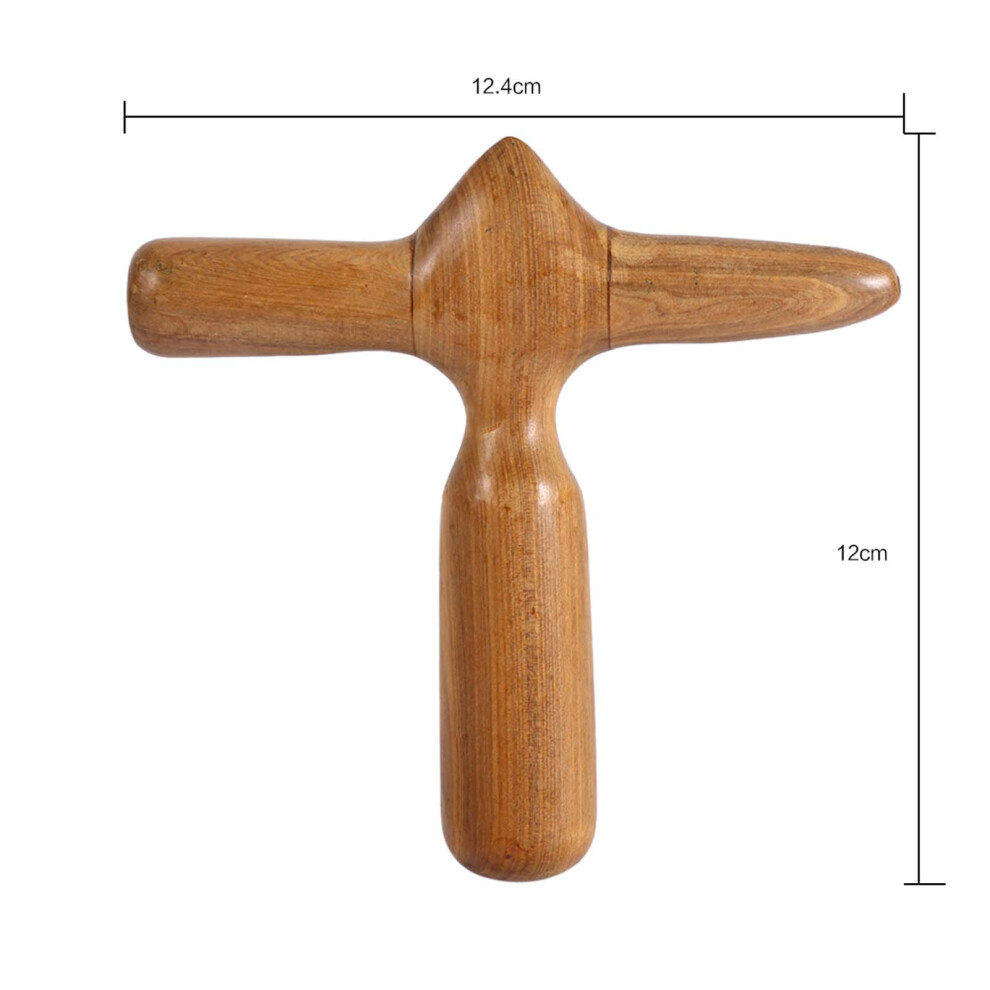 Fragrant Wood Thai Reflexology Massager Relaxation Therapy Hand Massage Foot Mas