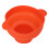 Roter Silikon-Mikrowellen-Popcorn-Eimer 26x20x14,5cm 7