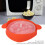 Roter Silikon-Mikrowellen-Popcorn-Eimer 26x20x14,5cm 6