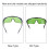 Laserschutzbrille OD+4, 200-450/1064nm 4