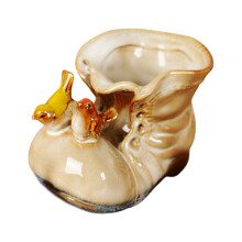 Kreatívny kvetináč do domácnosti, rustikálny štýlový kvetináč s vysokoteplotným porcelánom pre dlhotrvajúcu odolnosť a elegantnú