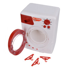 Educational Household Toy Set Pretend Washing Machine & Play House for Kids