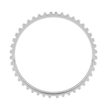 ABS-Ring 44 Zähne 74,9 mm 7,5 mm Silber für Clio MK2