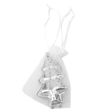 Infuseur à thé en acier inoxydable en forme de sapin de Noël avec filtre à feuilles libres et chaînette, lot de plusieurs diffuseurs de thé.