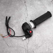 Mini Moto 47cc 49cc Throttle Grips with Stop Switch - Durable & Sleek