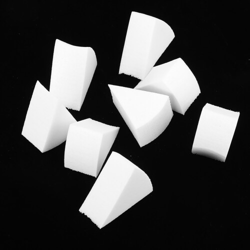 Latex Foundation Puff 8-teiliges Set, kleine Größe 2