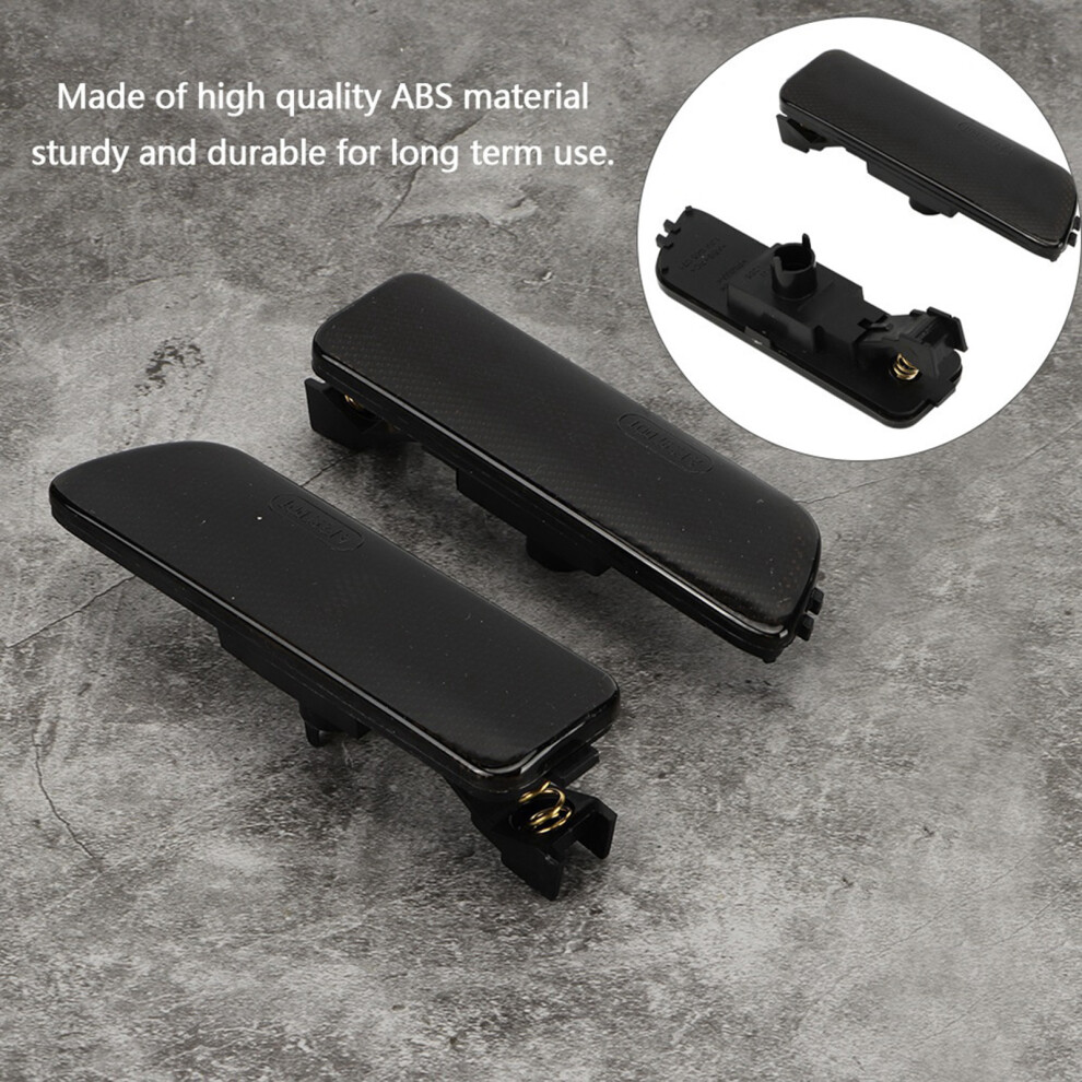Pair Smoked Bumper Marker Side Housing For Mk4 2003-2005 Black/Light 3281363158936