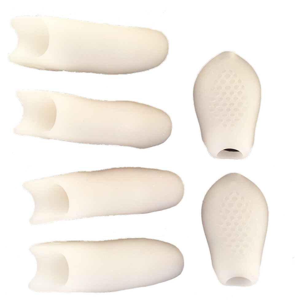 6 Soft Gel Bunionette Shields - Original Tailor's Bunion Protectors & Covers