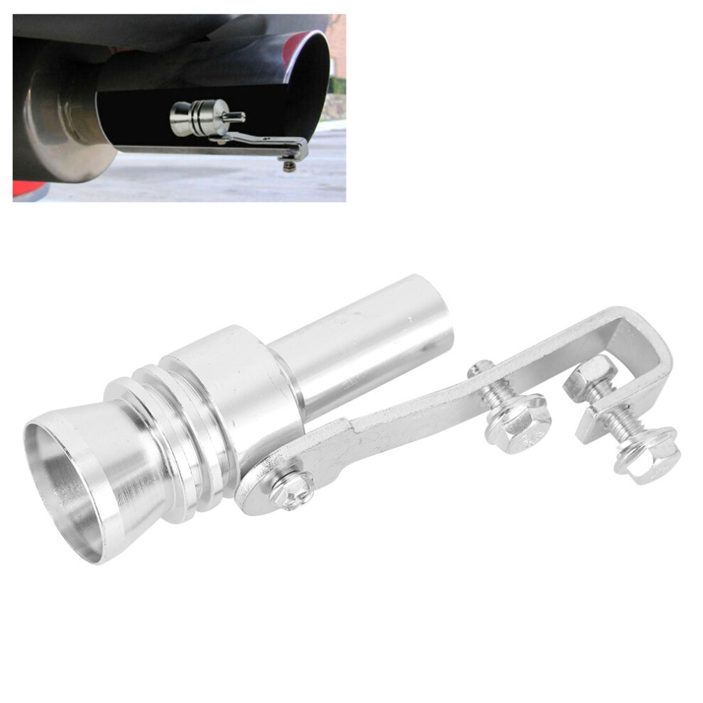 Easy Install Tail Throat Whistle Turbo Sound - Tc L Model Silver 4661363160358