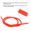 High Performance 8mm Red Spark Cable: Boost Ignition & Efficiency 8