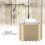 4 Dial Brass Lock for Suitcase Luggage Combination Padlock Easy Setup 5