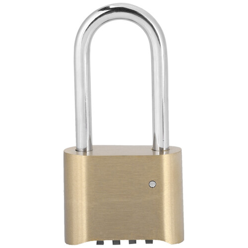 4 Dial Brass Lock for Suitcase Luggage Combination Padlock Easy Setup 2