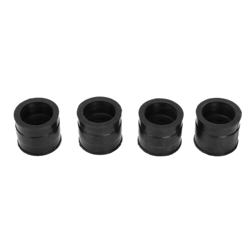 Honda CB550 1974 Carburetor Intake Boot Adapter Set - 4pcs Insulators 2