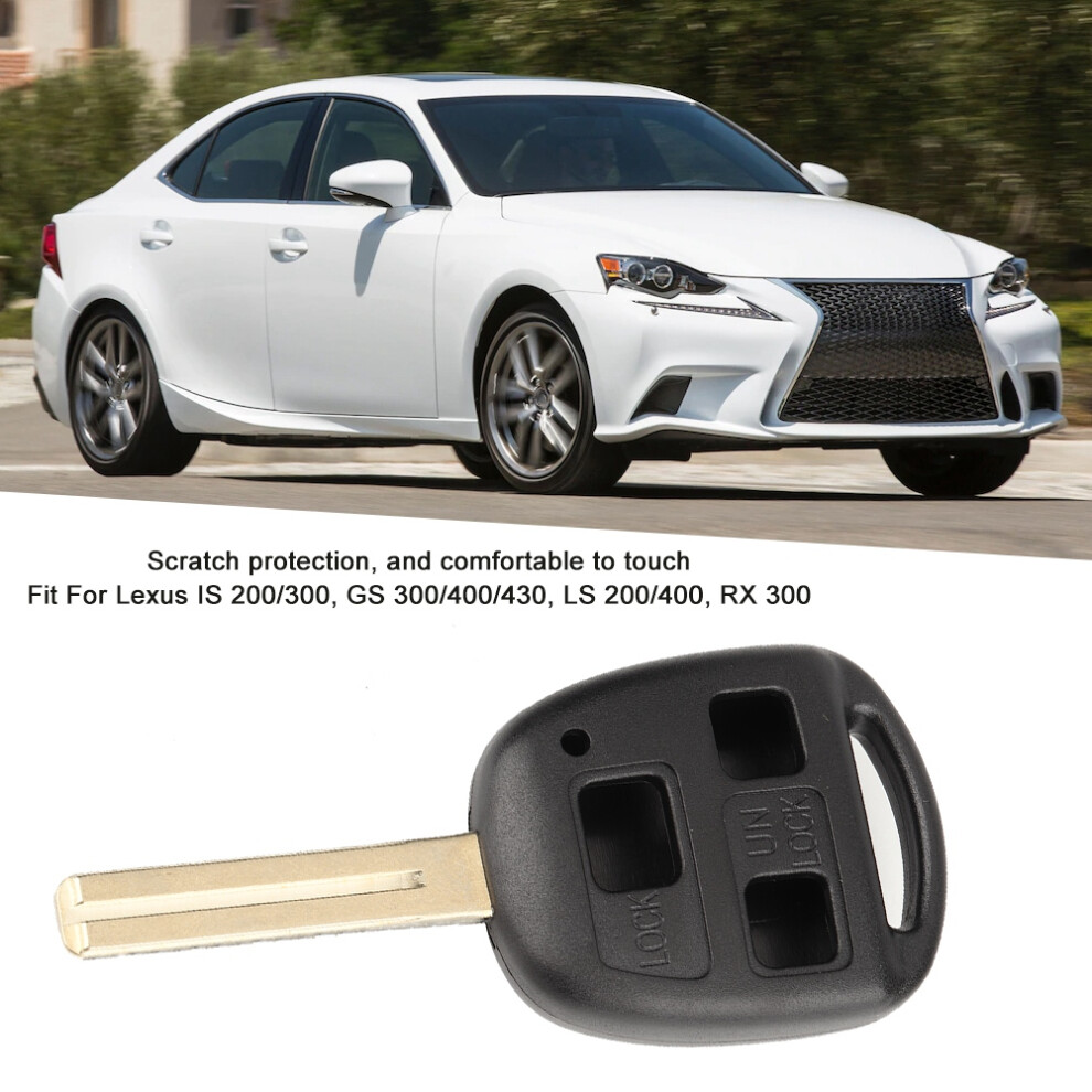 Lexus 3 Button Remote Shell Replacement For Is200 Gs300 Ls200 Rx300 Color Gold 8001363162987