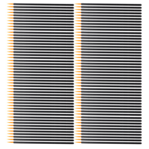 Makeup Kit: 100pcs Disposable Eyeliner Brushes for Precise Application 1