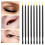 Makeup Kit: 100pcs Disposable Eyeliner Brushes for Precise Application 16