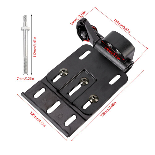 Motorcycle License Plate Frame Bracket for 883  Side Mount