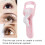 Portable Mini Eyelash Curler Curling Clip Eye Lashes Tool ABS Gray 3