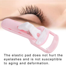 Portable Mini Eyelash Curler Curling Clip Eye Lashes Tool ABS Gray