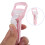 Portable Mini Eyelash Curler Curling Clip Eye Lashes Tool ABS Gray 10