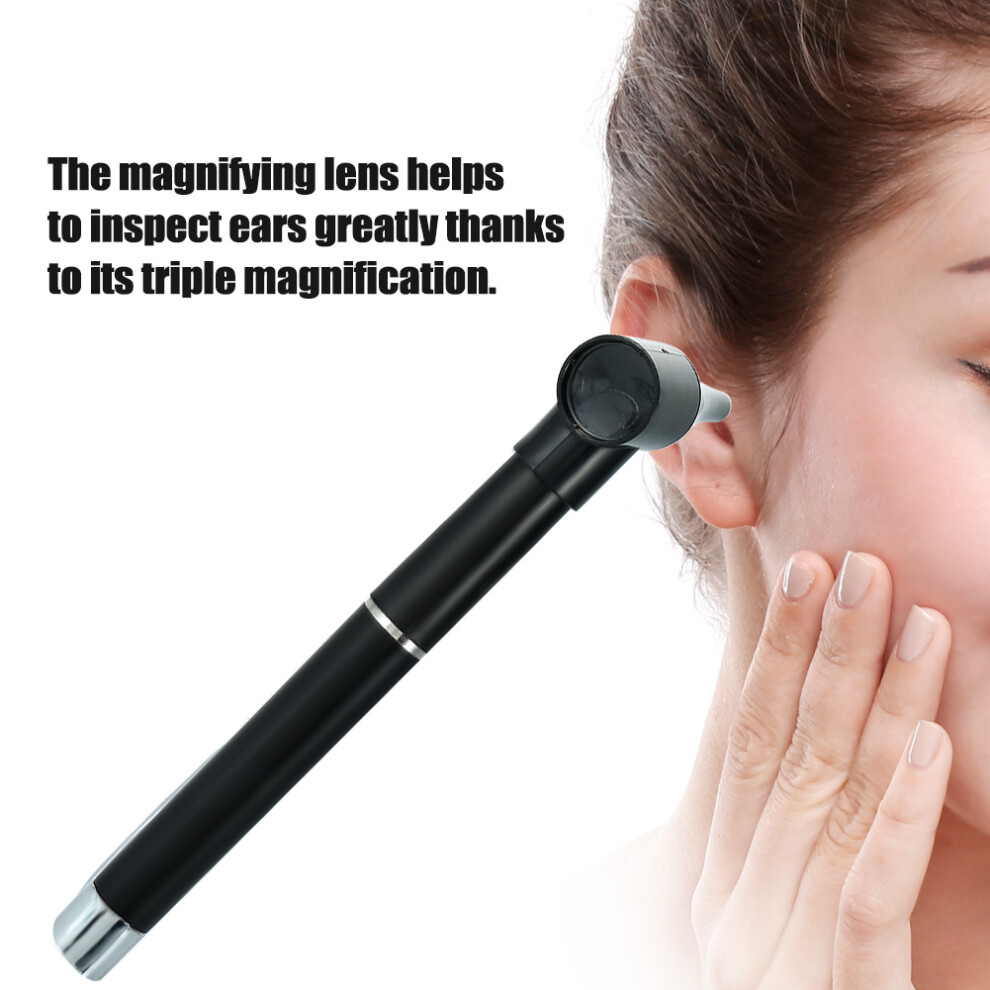 Clinician Medical Penlight Otoscope with LED Flashlight and Magnifying Lens