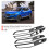 4 Stück MG ZS Schalterpanel Abdeckverkleidung Carbonfaser 6