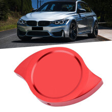 1 Stück Aluminium Autoabdeckung Dekorative Abdeckung Rot, CNC