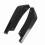 1 Paar universeller Hecklippe-Splitter ABS Carbon 16