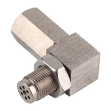 M18x1,5 Eisen O2-Abstandshalter 16 mm/0,6 in, 20 mm/0,8 in Silber