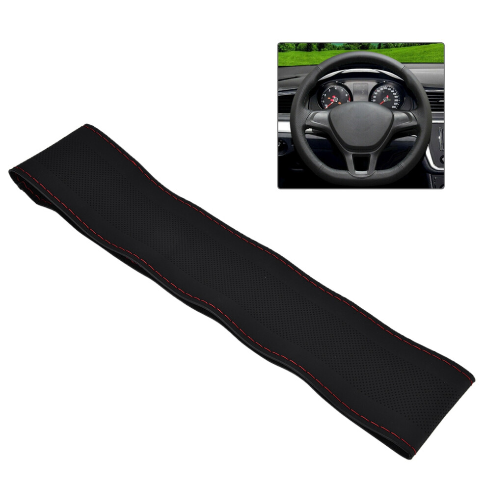 Anti-Skid Leather Steering Wheel Cover For Cars Universal Fit Premium Quality 5051363168642