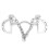 Durable 125mm Kimberwicke Bit Low Port Mouth with Chewing Roller 2