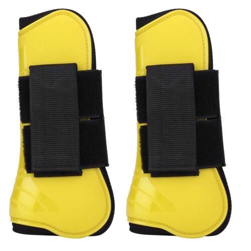 Horse Jumping Leg Boots Support Wraps, Yellow, 25x11.8cm 1