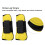 Horse Jumping Leg Boots Support Wraps, Yellow, 25x11.8cm 11