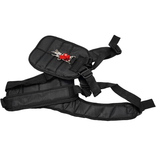 Double Shoulder Strap Harness System Adjustable Comfort Padding For String Trimmer Brush Cutter Lawn Garden Maintenance 2