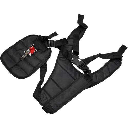 Double Shoulder Strap Harness System Adjustable Comfort Padding For String Trimmer Brush Cutter Lawn Garden Maintenance 1