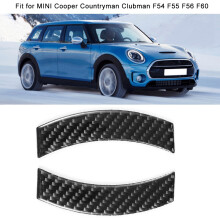 Mini Cooper F60 2er Set Kohlefaser Navigationsrahmen-Verkleidungsaufkleber