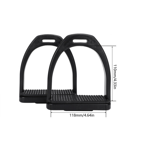 78cm Long Non-slip High Strength Plastic Stirrups for Equestrian Use 1