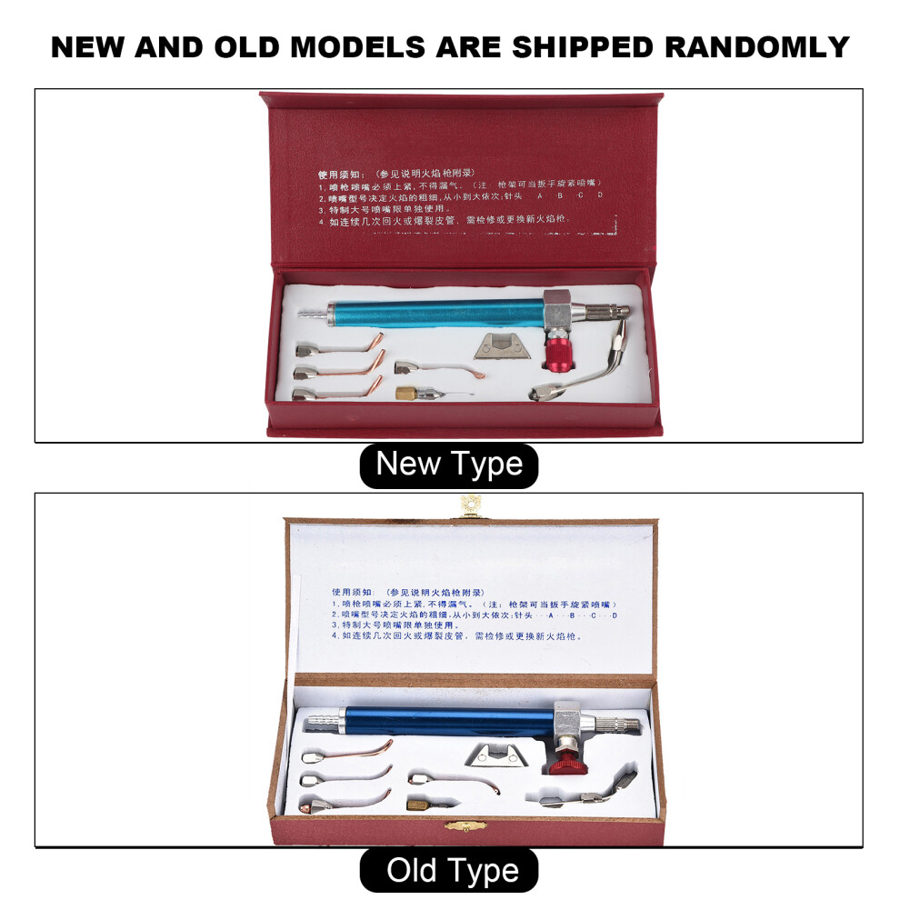 Oxygen Torch Jewelry Welding Soldering Gun With 5 Tips For Oxygen Cylinders 4611363171557