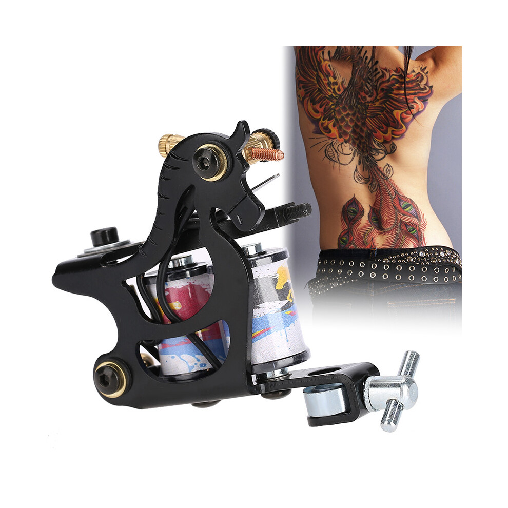 Professional Tattoo Shader Machine Alloy Frame with Copper Coils